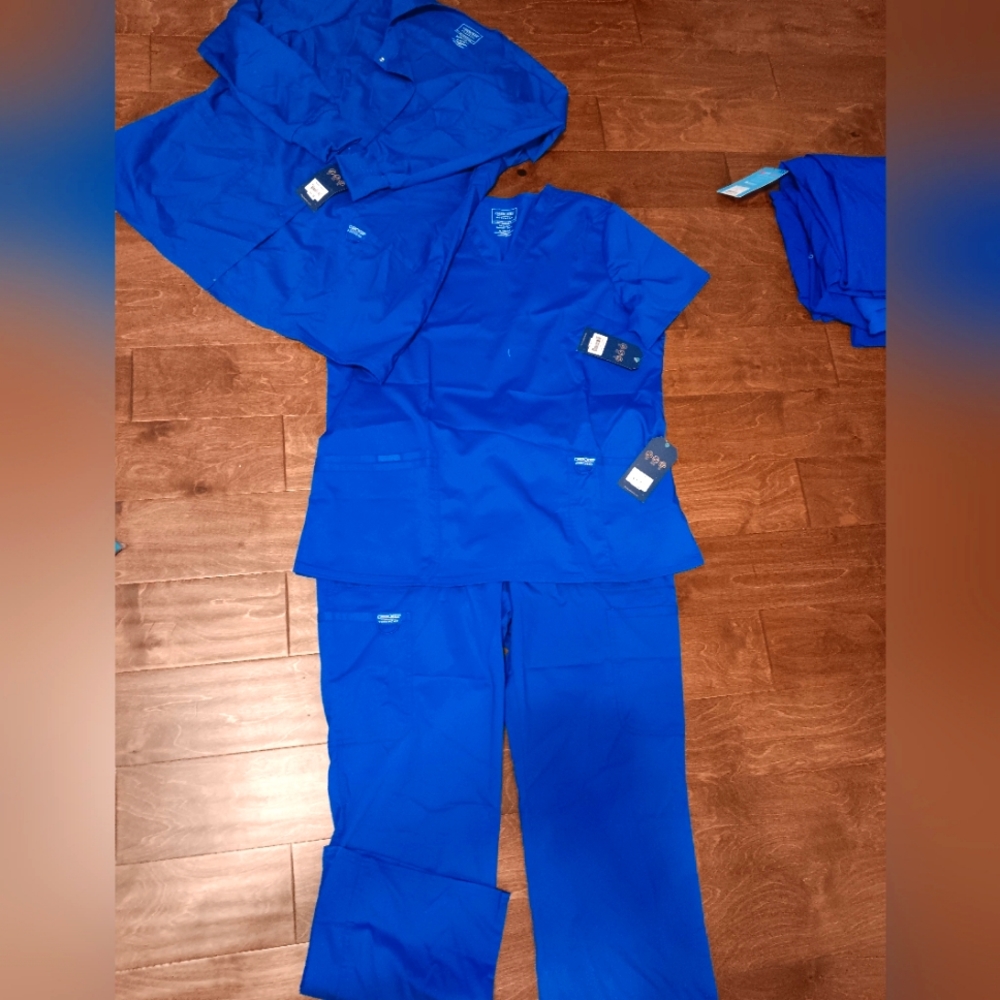 Cherokee, NWT XL top, jacket and L bottom